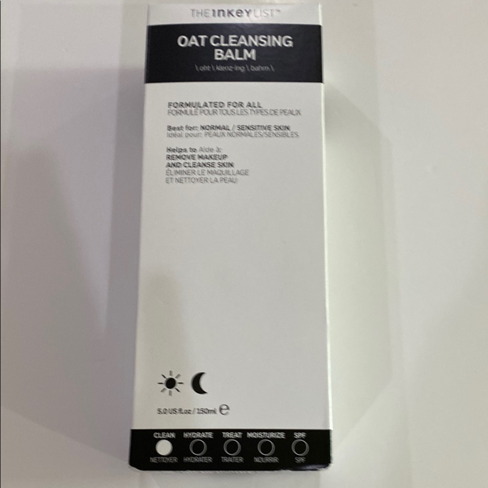 NIB Inkey List Oat Cleansing Balm Face Cleanser 5 ounce